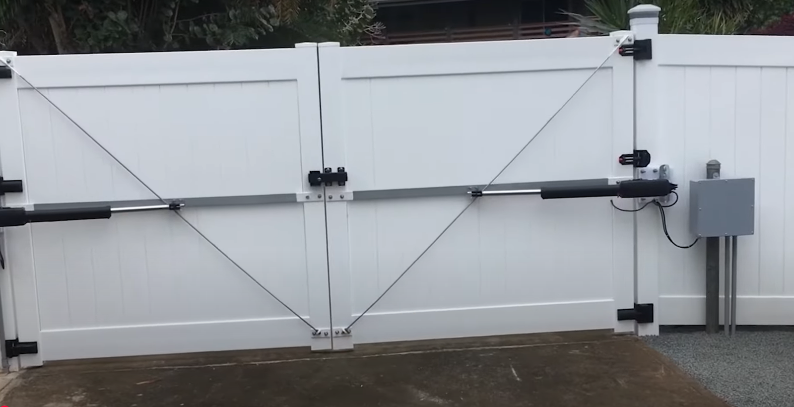 automated gate system.