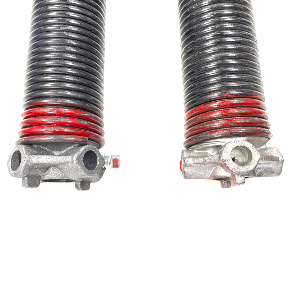 Garage door with a double spring system for reliable and safe operation. Optimize with Garage Door Spring Repair services.