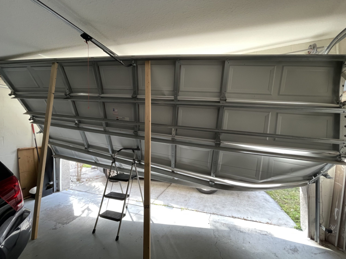 Off-Track Door Alignment & Cable Realignment