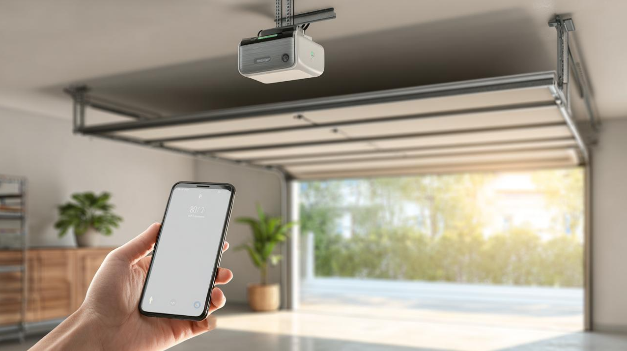 Smart Opener Repair & Battery Backup Installation